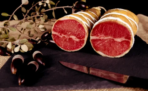 Lomo Bellota Ibérico 50% Raza Ibérica Doblado